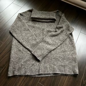 Aritzia The Group by Babaton Plutarch Sweater - Size M - Heather Brown